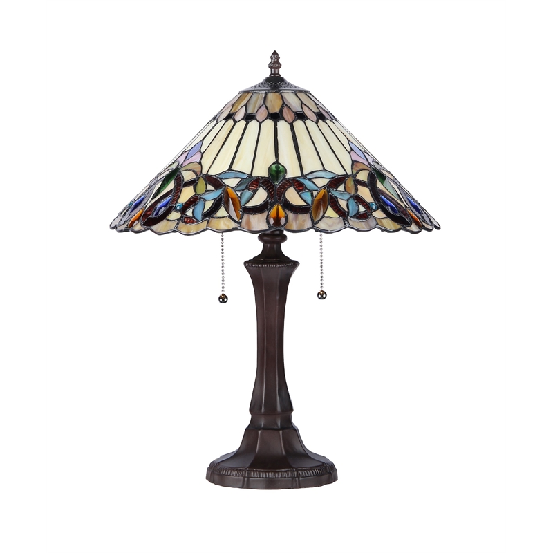 Pemberly Row Contemporary 2 Light Victorian Table Lamp 16