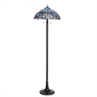 Pemberly Row Contemporary Victorian 2 Light Floor Lamp 18