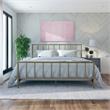 Pemberly Row Modern / Contemporary Gold Finish Metal King Bed