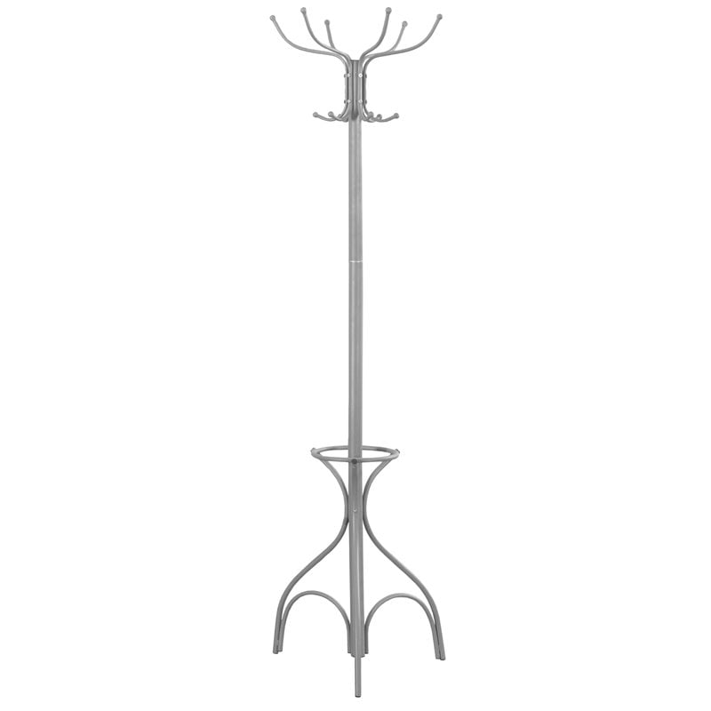 Pemberly Row Coat Rack Hall Tree 12 Hooks Entryway 70