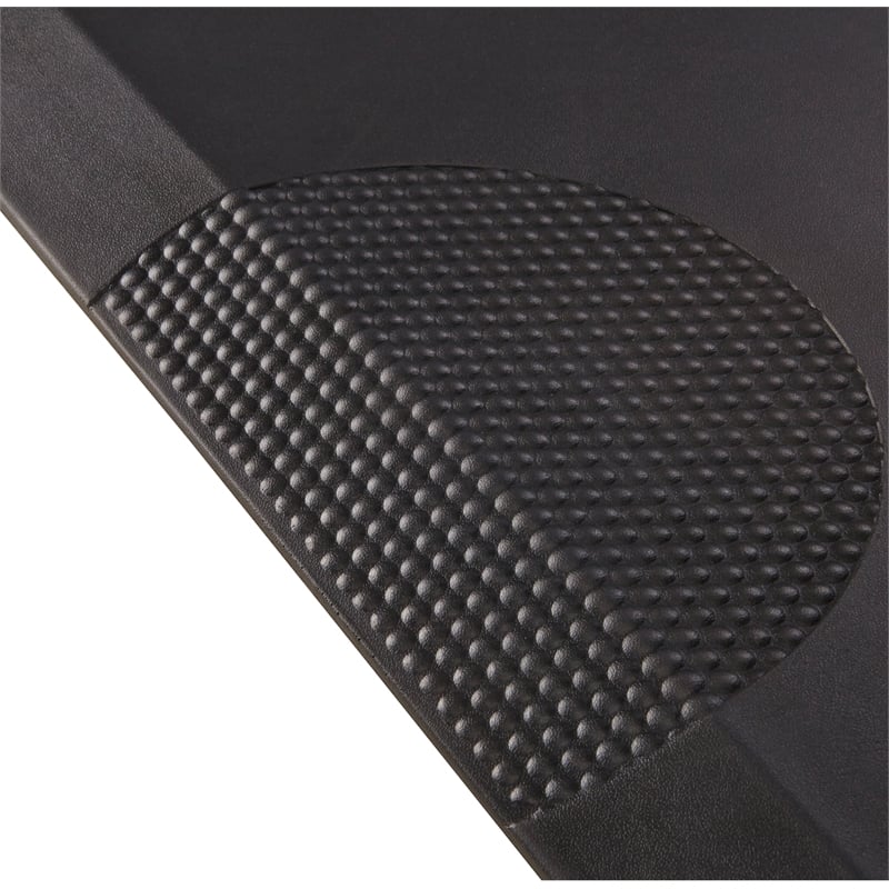 Pemberly Row Modern / Contemporary Movable Anti-Fatigue Mat in Black