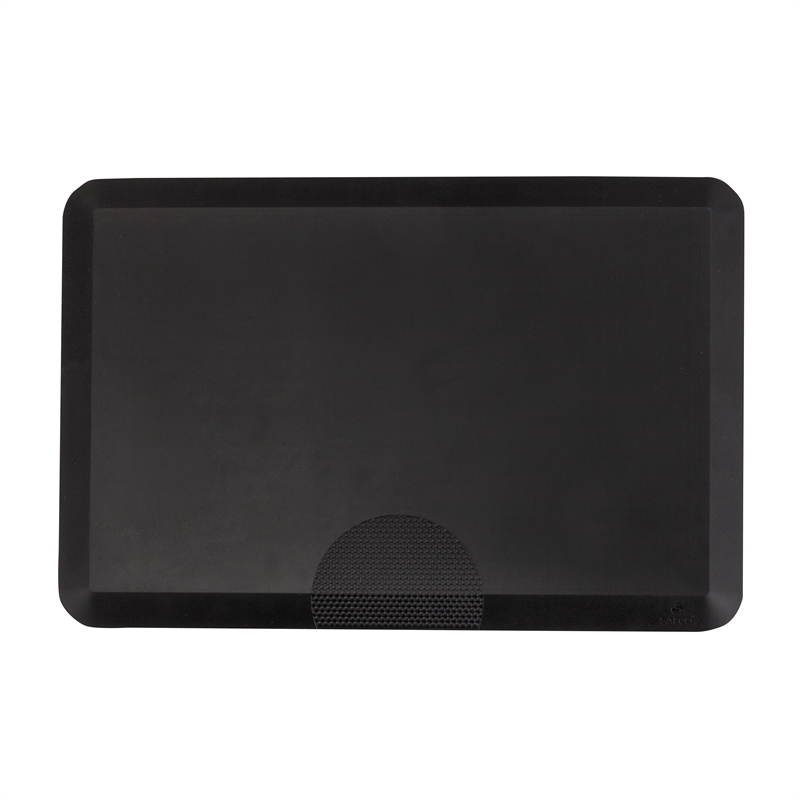 Pemberly Row Modern / Contemporary Movable Anti-Fatigue Mat in Black