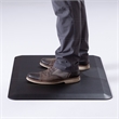 Pemberly Row Modern / Contemporary Movable Anti-Fatigue Mat in Black