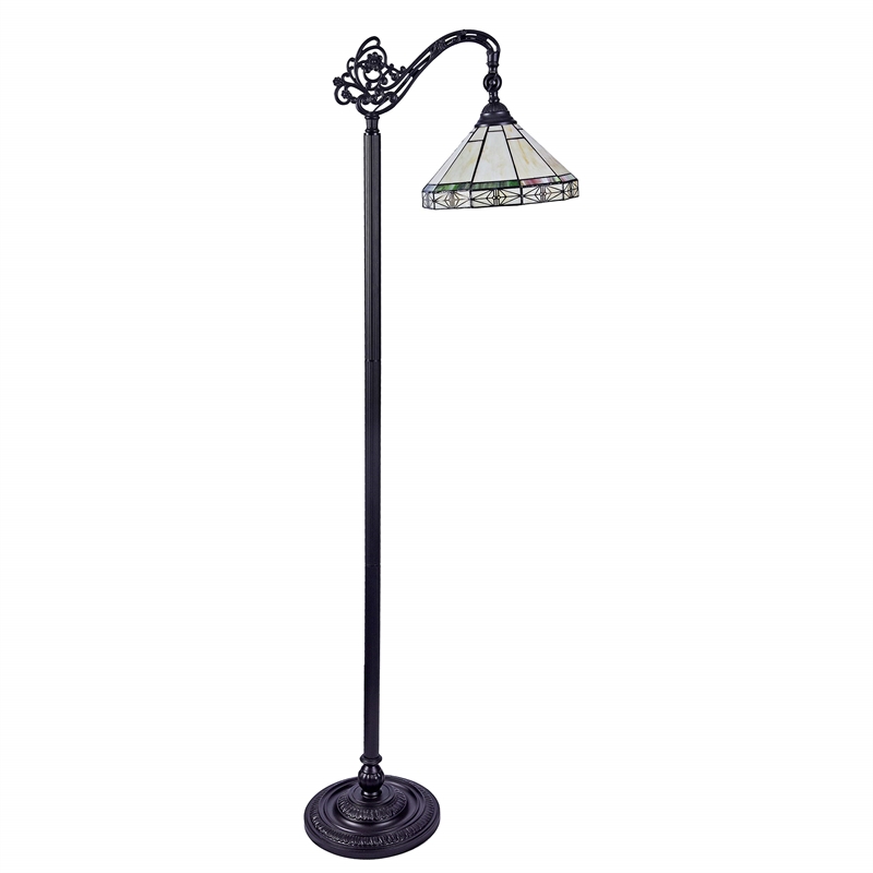 Pemberly Row Contemporary 1 Light Reading Floor Lamp 11