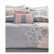 Pemberly Row 7-Piece Cotton Sateen Printed Comforter Set in Gray