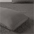 Pemberly Row Traditional 100 Percent Polyester Fitted Bedspread in Gray
