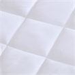 Pemberly Row Serenity Deep Pocket Waterproof Mattress Pad in White