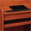 Pemberly Row Modern Wood Aristocrat Non-Sound Lectern in Cherry