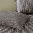 Pemberly Row Polyester Solid Brushed Reversible Daybed Cover Set in Gray