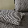 Pemberly Row Polyester Solid Brushed Reversible Daybed Cover Set in Gray