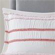 Pemberly Row Cotton Printed Reversible Twin Duvet Cover Set in Pink