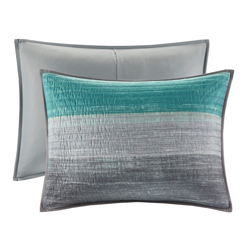 Pemberly Row 8-Piece Quilt Set with Cotton Bed Sheets in Aqua