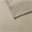 Pemberly Row 6-piece Cotton and Polyester Fabric Sheet Set in Brown