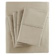 Pemberly Row 6-piece Cotton and Polyester Fabric Sheet Set in Brown