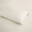 Pemberly Row Cotton and Polyester Sateen Cooling Sheet Sets in Ivory