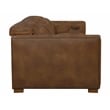 Pemberly Row Set of 5 - 2 Reclining Lounge Chairs and Sofa and 2 Handwoven Poufs