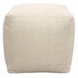 Pemberly Row Set of 5 - 2 Reclining Lounge Chairs and Sofa and 2 Handwoven Poufs