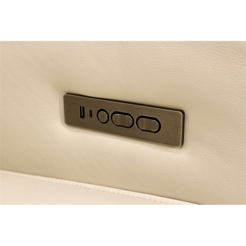 Pemberly Row Set of 4 - 2 Reclining Lounge Chairs and Sofa and Handwoven Pouf