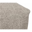 Pemberly Row Set of 4 - 2 Reclining Lounge Chairs and Sofa and Handwoven Pouf