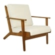 Pemberly Row Set of 3 Sofa Sets - 2 Accent Armchairs and Leather Tight Back Sofa