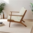 Pemberly Row Set of 3 Sofa Sets - 2 Accent Armchairs and Leather Tight Back Sofa