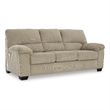 Pemberly Row Set of 3 Contemporary Polyester Sofa Sets in Sand