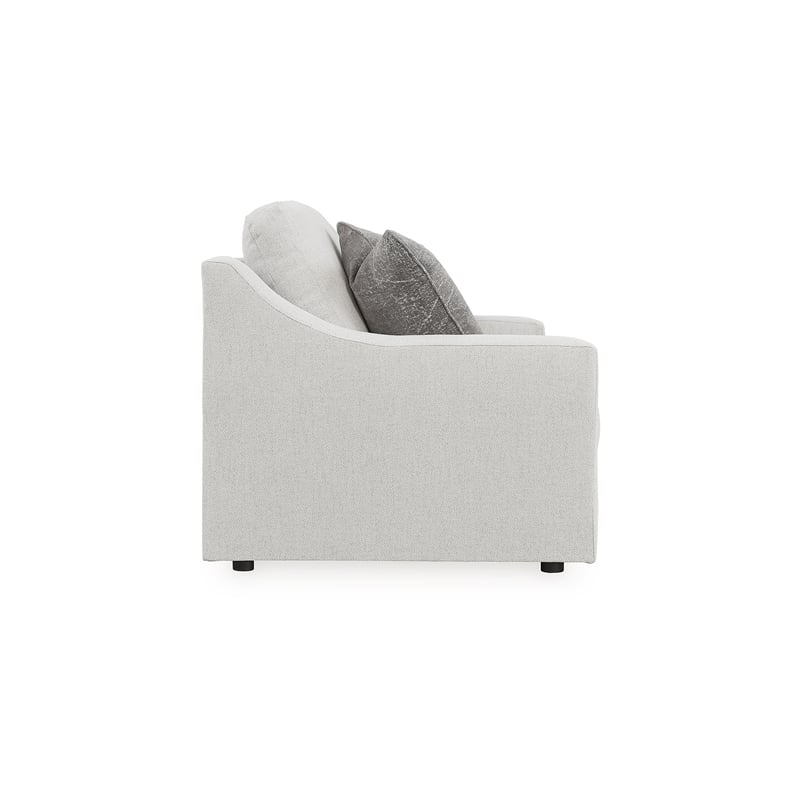 Pemberly Row Set of 3 Contemporary Polyester Sofa Sets in Beige