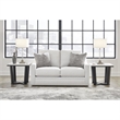 Pemberly Row Set of 3 Contemporary Polyester Sofa Sets in Beige