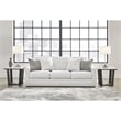 Pemberly Row Set of 3 Contemporary Polyester Sofa Sets in Beige