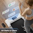 Pemberly Row Walking Pad with 265 lbs Capacity Remote Control Treadmill in Gray