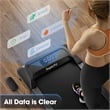 Pemberly Row Walking Pad with 265 lbs Capacity Remote Control Treadmill in Black