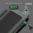 Pemberly Row 2.25HP 2 in 1 Green Plastic Folding Treadmill with Remote Control