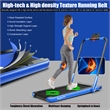 Pemberly Row 2.25HP 2 in 1 Navy Folding Under Desk Treadmill Remote Control