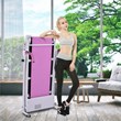 Pemberly Row 800W Pink Folding Treadmill Electric Power Running Fitness Machine