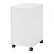 Pemberly Row Engineered Wood 3-Drawer Mobile File in White Finish
