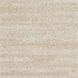 Pemberly Row Contemporary 10' x 14' Fabric Outdoor Rug in Ivory Beige