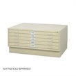 Pemberly Row Closed Low Base for Flat File Cabinets in Tropic Sand