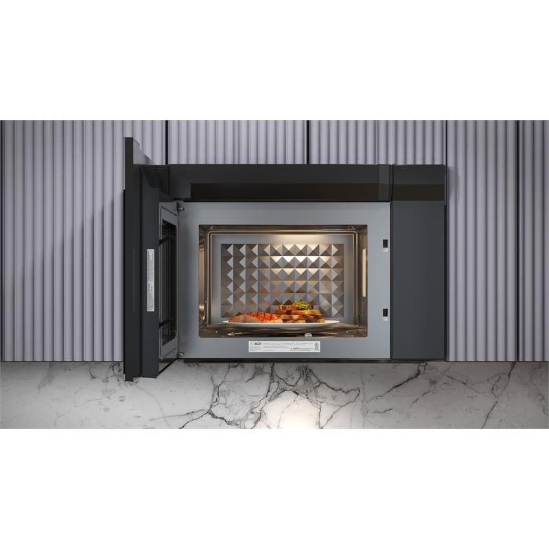 Pemberly Row 1.3 cu. ft. Over the Range Steel Microwave with 300 CFM Fan