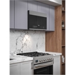 Pemberly Row 1.3 cu. ft. Over the Range Steel Microwave with 300 CFM Fan