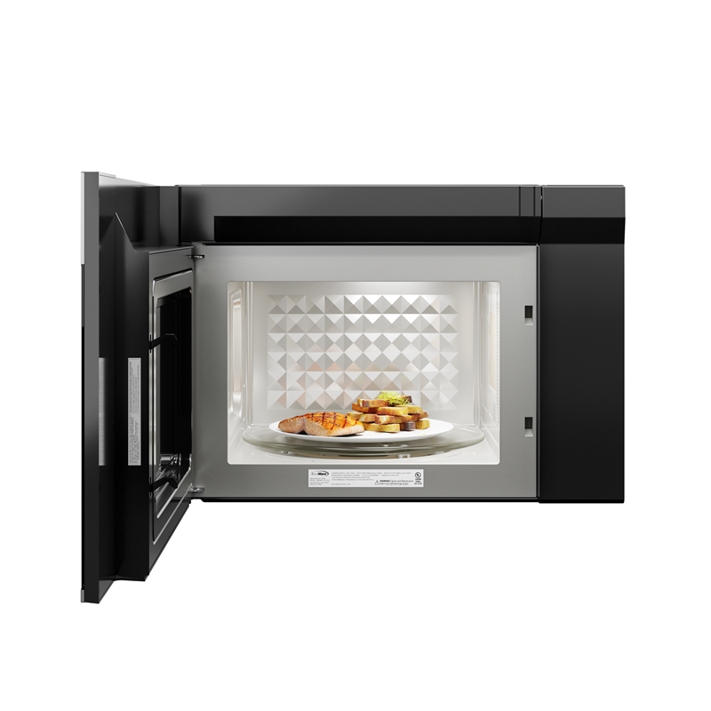 Pemberly Row 1.3 cu. ft. Over the Range Steel Microwave with 300 CFM Fan