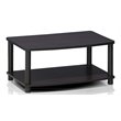 Pemberly Row Turn-N-Tube Wood Elevated TV Stand for TV up to 25