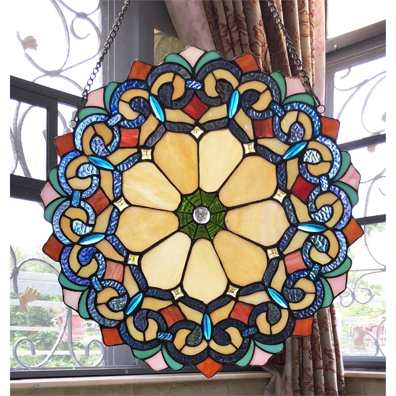 Pemberly Row Victorian Style Window Panel 18