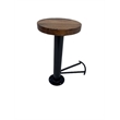 Pemberly Row Farmhouse Bolt Down Bar Stool Footrest - Bar Height