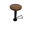 Pemberly Row Farmhouse Bolt Down Bar Stool Footrest - Bar Height