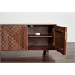 Pemberly Row Contemporary Linear Solid Wood 68