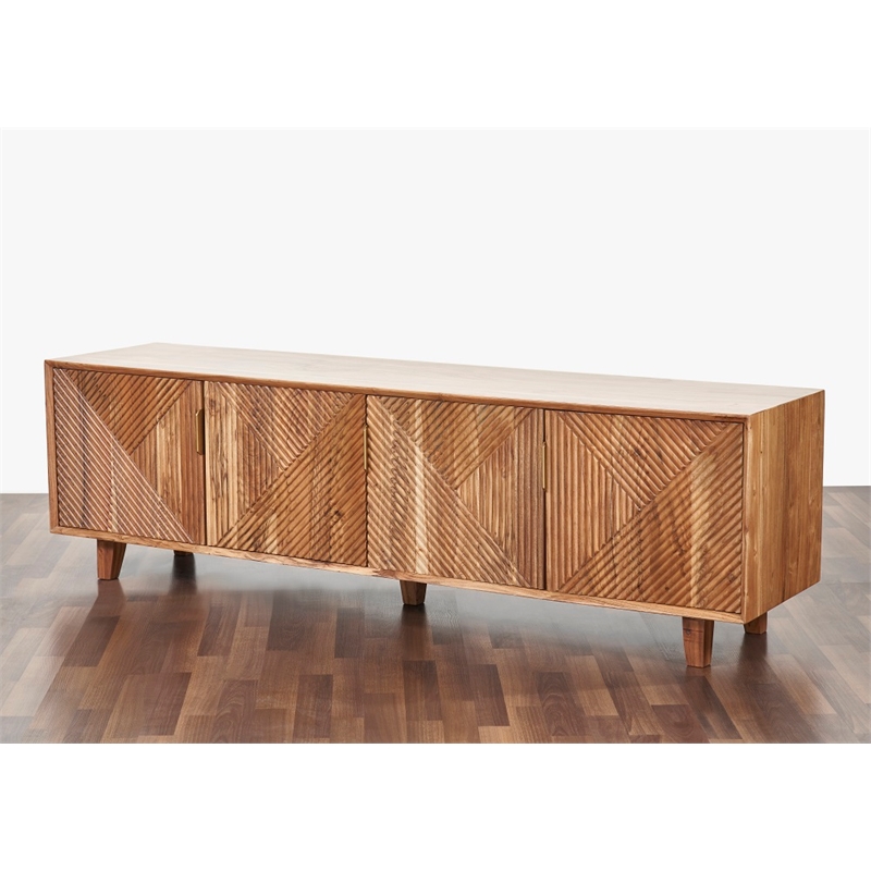 Pemberly Row Linear Solid Wood 68