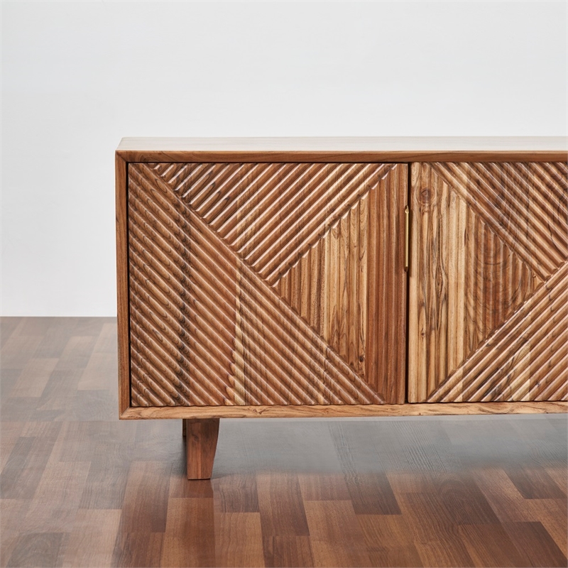 Pemberly Row Linear Solid Wood 68