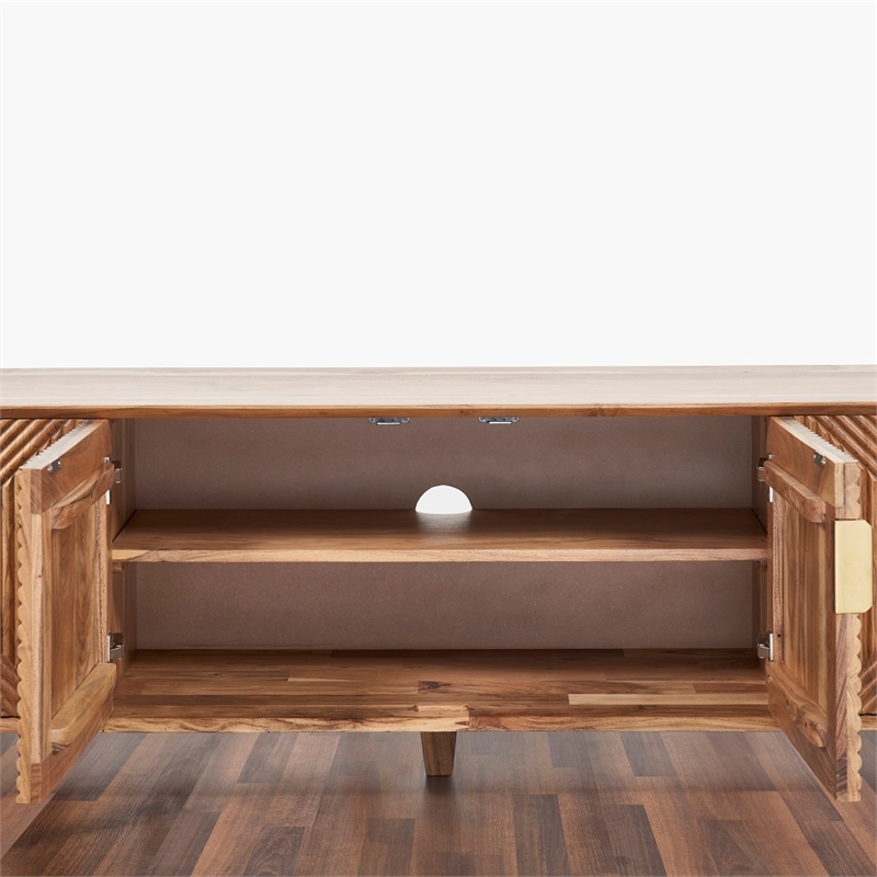 Pemberly Row Linear Solid Wood 68