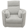 Pemberly Row Modern Mineral Power Glider Reclining Sofa and Glider Recliner