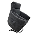 Pemberly Row Modern Mediterranean Power Lift Glider Recliner Two Pack